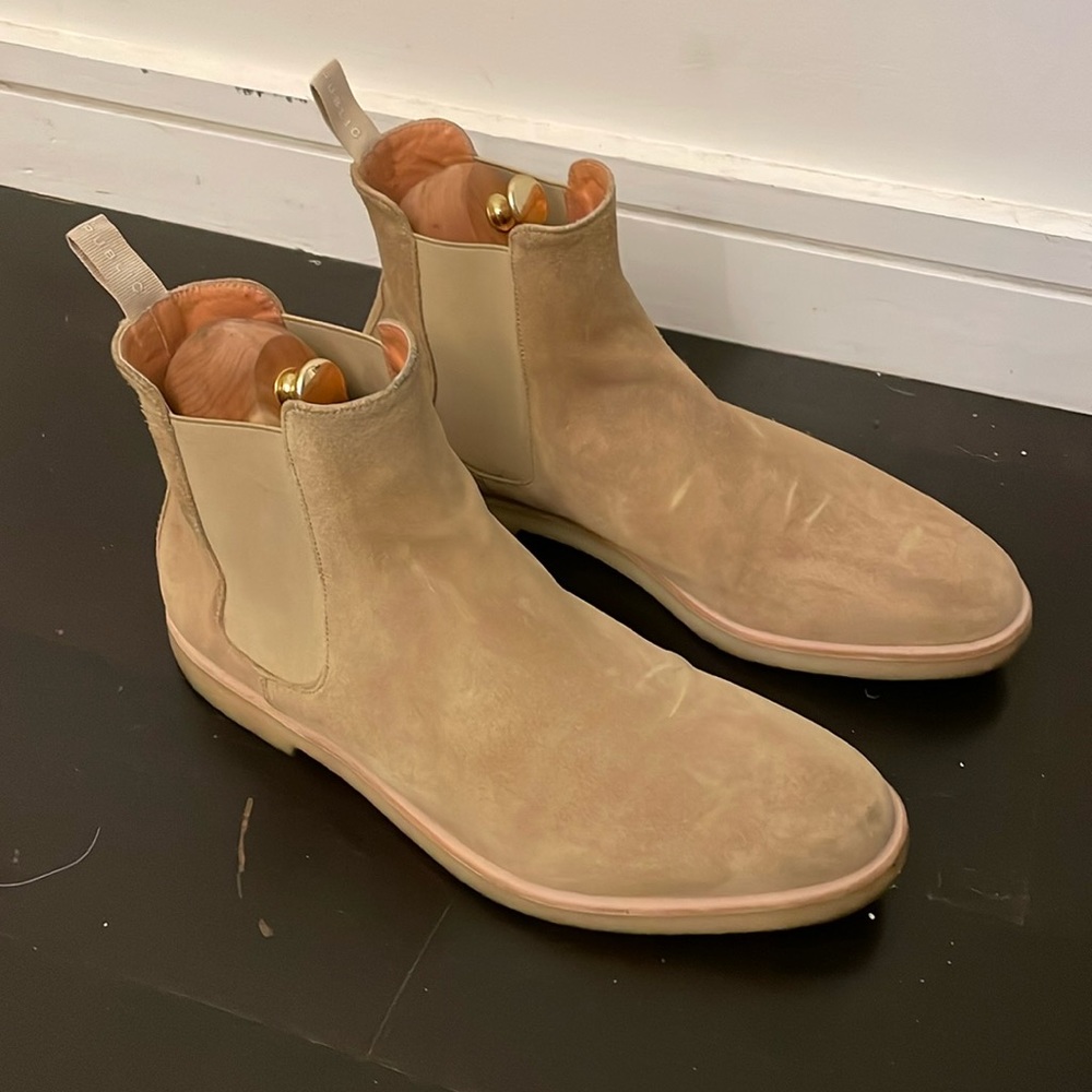 New Republic Sonoma Suede Chelsea Boots